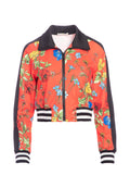 JACKSON CRP RGLN SLV TRCK JKT - SEINE GARDEN BT POPPY/MULTI