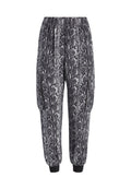 JADON PULL UP CARGO PANT - SNAKE SOFT WHITE