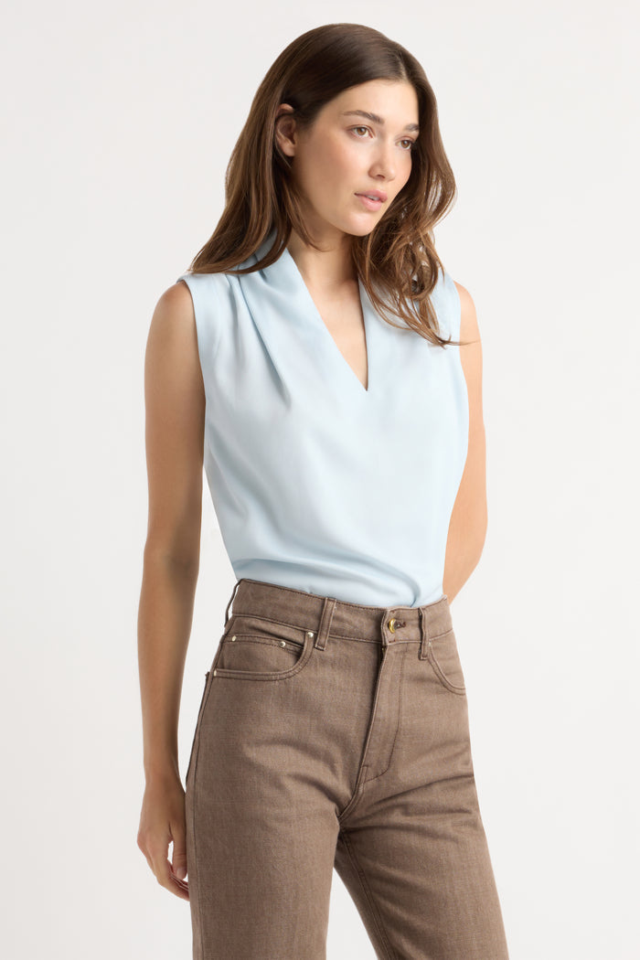 Jae V-Neck Sleeveless Blouse
