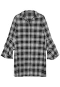 JEM DBL TRUMPET SLV SHIRT DRS - BLACK/WHITE