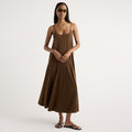 Isilda | Jimena A-Line Jersey Tank Dress in Size Extra Small