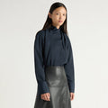 Josephine Scarf-Neck Blouse