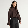Josephine Scarf-Neck Blouse