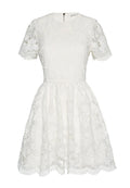 KAREN CREW NK PARTY DRESS - OFF WHITE
