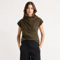 Kenny Asymmetric-Neck Tee
