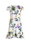 KIRBY RUFFLE SS DRESS - WILDFLOWER