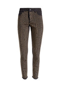 KIRK STUDDED SKINNY JEAN - BLACK/GOLD