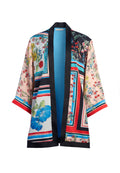 KOKO PATCHWORK PRINTED KIMONO - FREESIA TILE MULTI