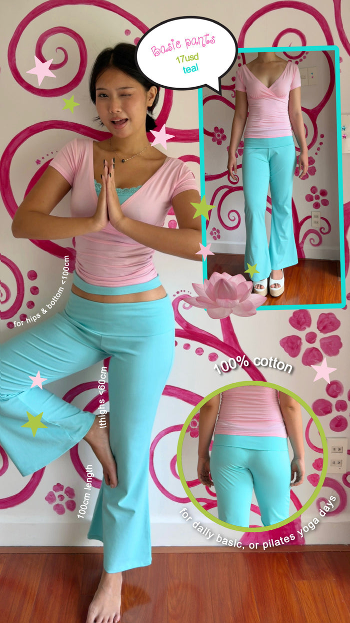 Layla pants (teal)