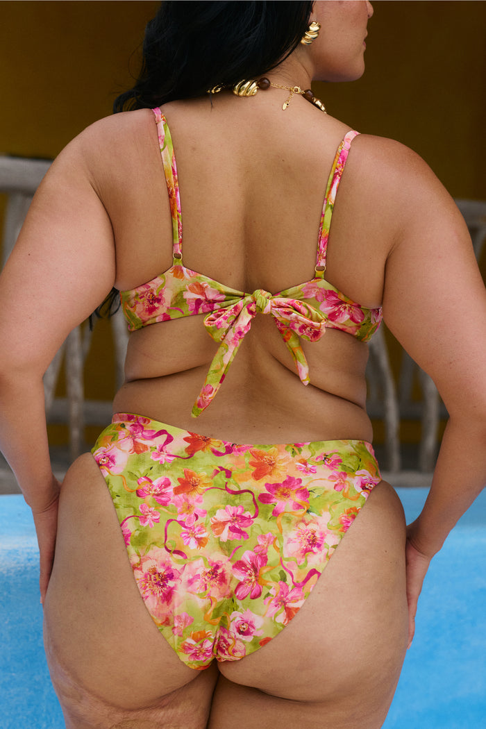Lefkada Bikini Top in Florita