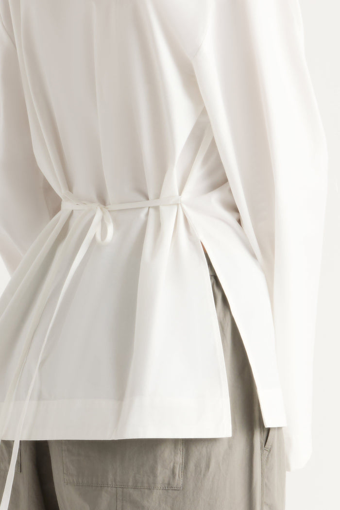 Karolina | Lilian Sculpted Flare-Sleeve Blouse in Size Extra Small