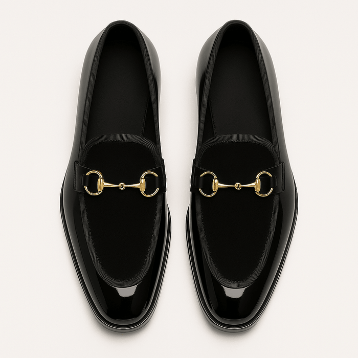 Loafers Men Leather Classic Slip-On Dress Shoes