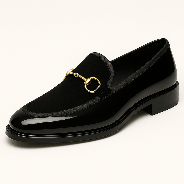 Loafers Men Leather Classic Slip-On Dress Shoes