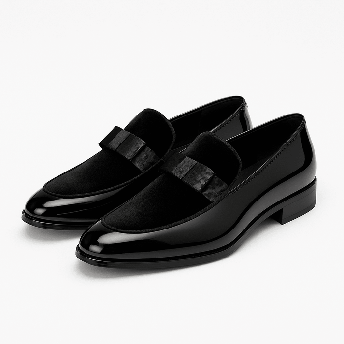 Loafers Men Leather Classic Slip-On Dress Shoes