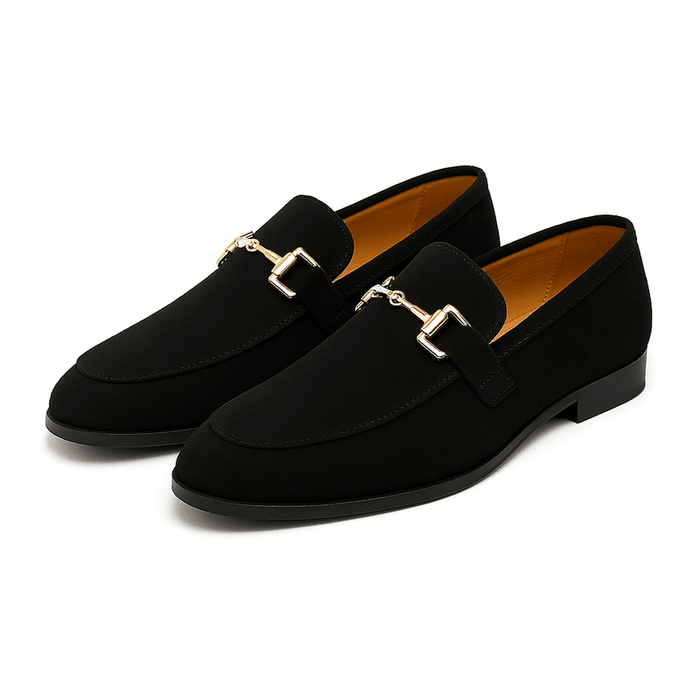 Loafers Men Suede Comfortable Classic Slip-On Shoes