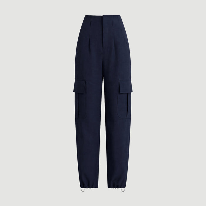 May-Li | Lynda Tailored Utility Pant - Flat