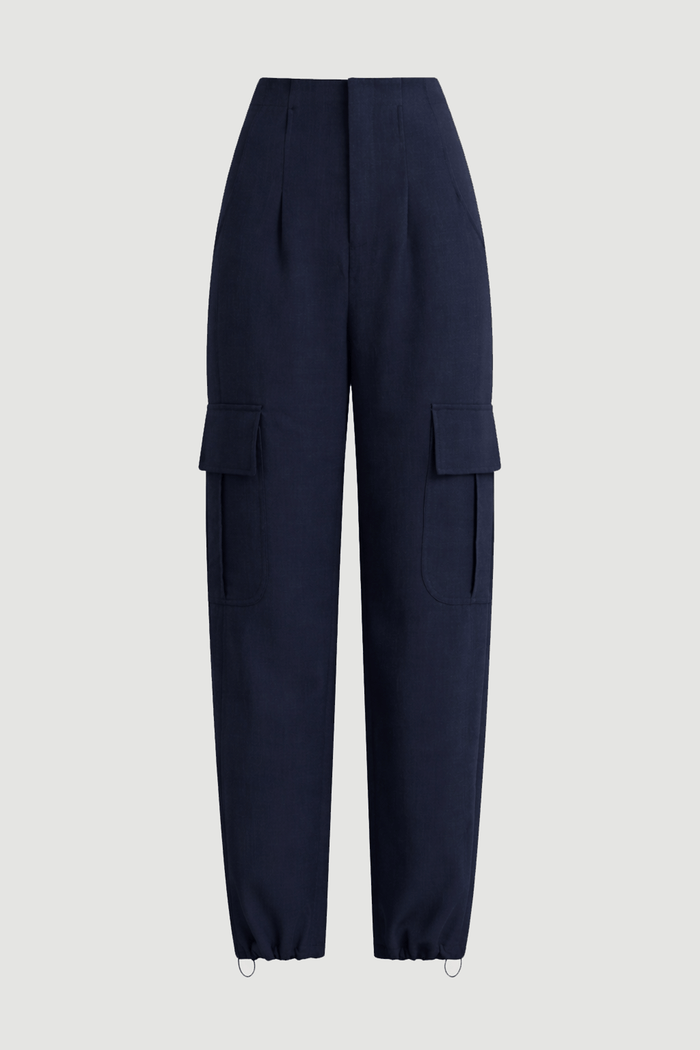 Beate | Lynda Tailored Utility Pant - Flat