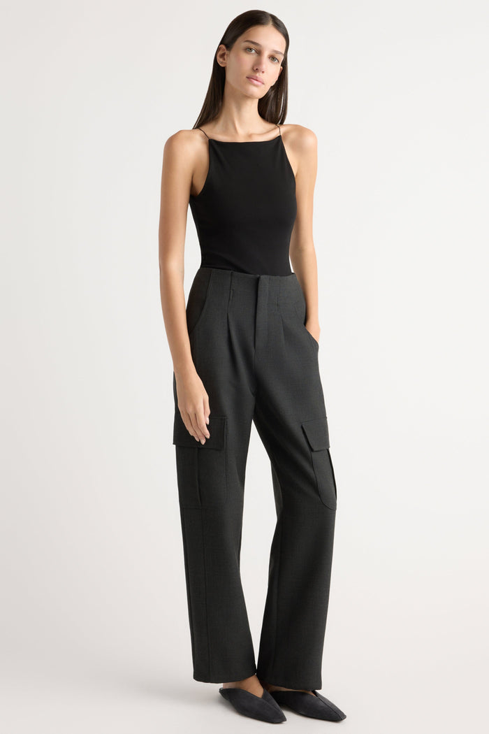 Karolina | Lynda Tailored Utility Pant in Size Extra Small