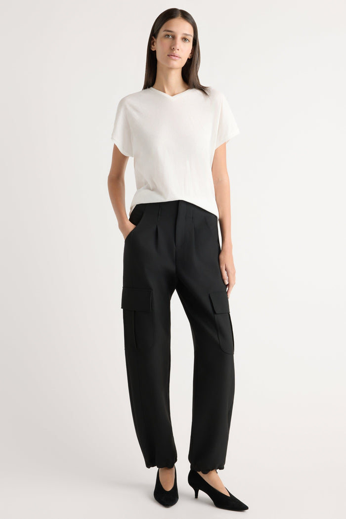 Karolina | Lynda Tailored Utility Pant in Size Extra Small