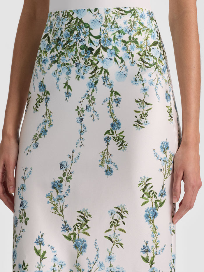 MAEVE SLIP SKIRT - FRESH AIR CAROLINA BLUE
