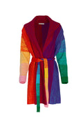 MARKETTA BELTED CARDI - MULTI