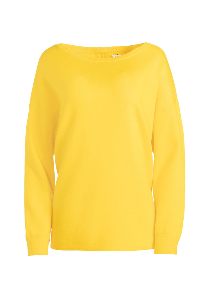 MARMONT TUNIC SWEATER - CANARY