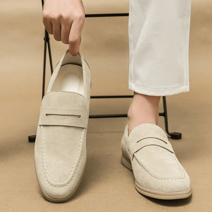 Men's Classic Fit Slip-On Loafers — Timeless Style