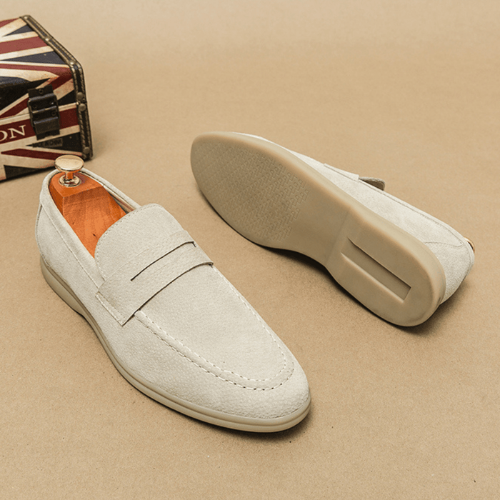 Men's Classic Fit Slip-On Loafers — Timeless Style
