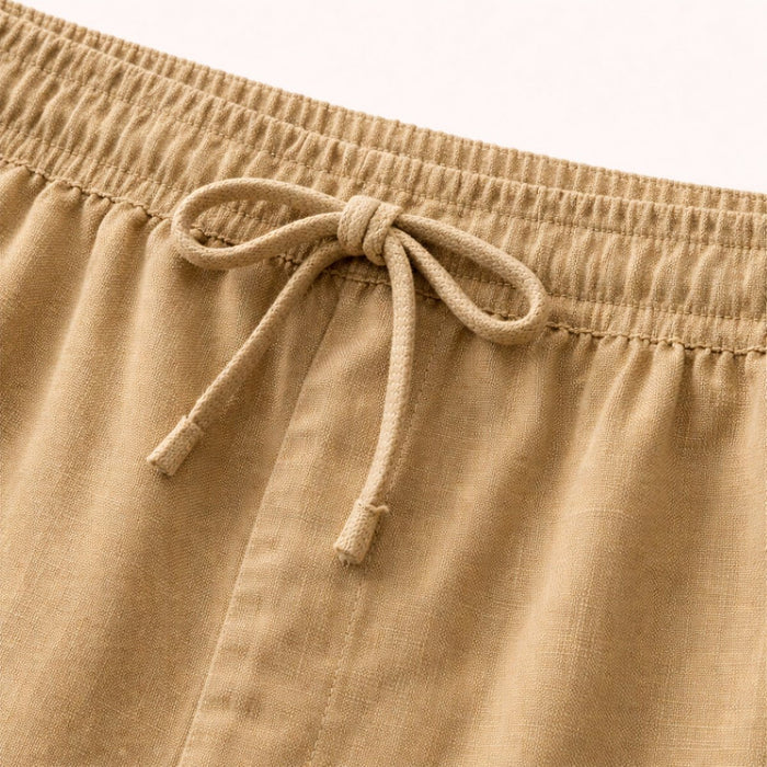Men's Clothing Set — Relaxed Fit Textured Shirt & Trousers