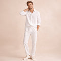 Men's Clothing Set — Tailored Fit Long Sleeve Button Placket