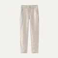 Men's Linen Trousers - Relaxed Fit Straight Leg Minimal