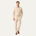 Men's Shirt & Pants Set — Long Sleeve Relaxed Fit Matching Design