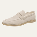 Men's Slip-On Loafers — Low Sole & Stitched Detail