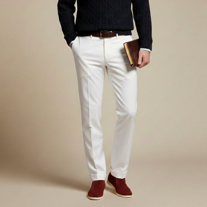 Men's Slip-On Loafers — Minimalist Clean Design