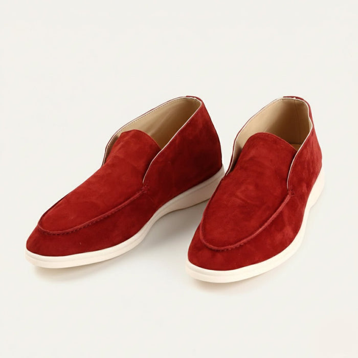 Men's Slip-On Loafers — Minimalist Clean Design