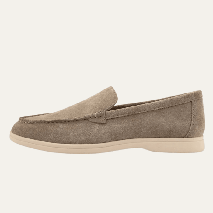 Men's Slip-On Loafers — Round Toe & Soft Sole