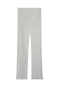 MICHIKO FRNT PINTUCK FLRD PNT - LIGHT HEATHER GREY