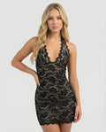 Mini Dress Women Asymmetrical Hem Short Length Slip On