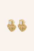 Mirae Earrings in Pearl