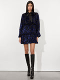 MORANNE TUNIC DRESS - MIDNIGHT BLUE