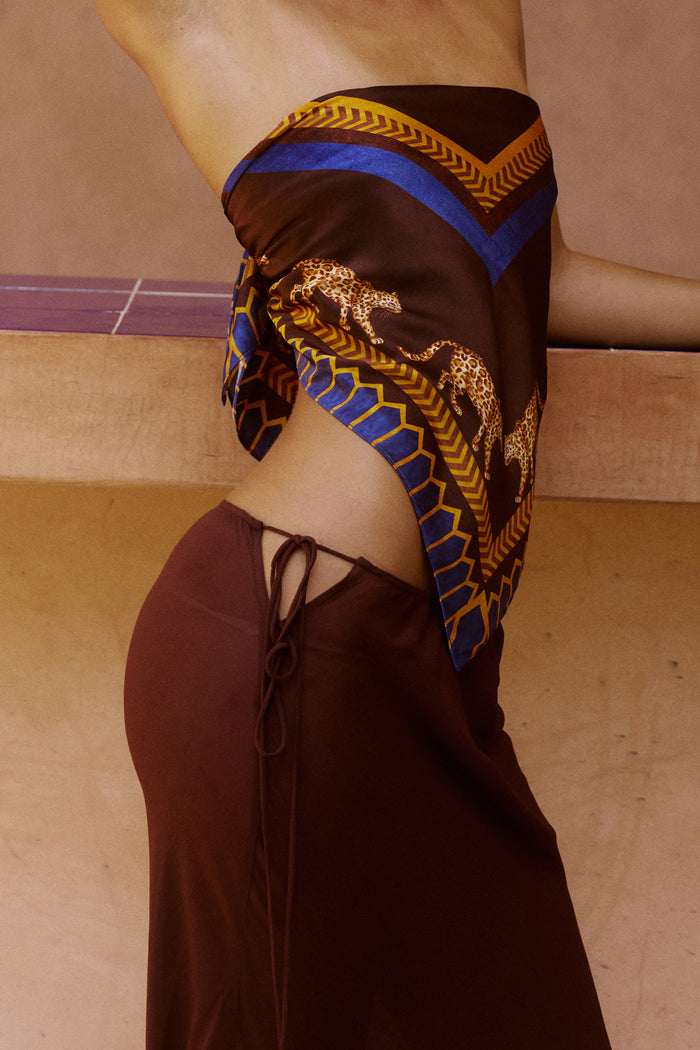 Nama Maxi Skirt in Makoa