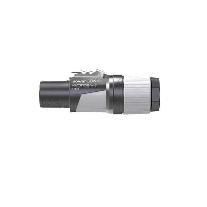 Neutrik Professional PowerCON "OUT" Connector Gray NAC3FXXB-W-S  (For 6 - 12 mm cable)