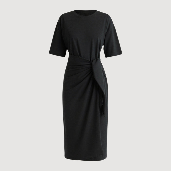 Noa Organic Cotton T-Shirt Wrap Dress (Petite)