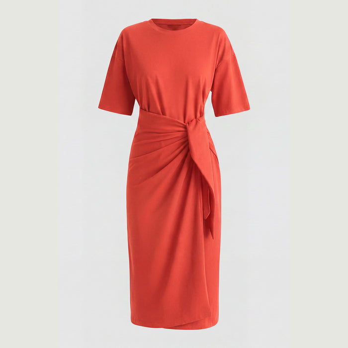 Noa Organic Cotton T-Shirt Wrap Dress (Petite)