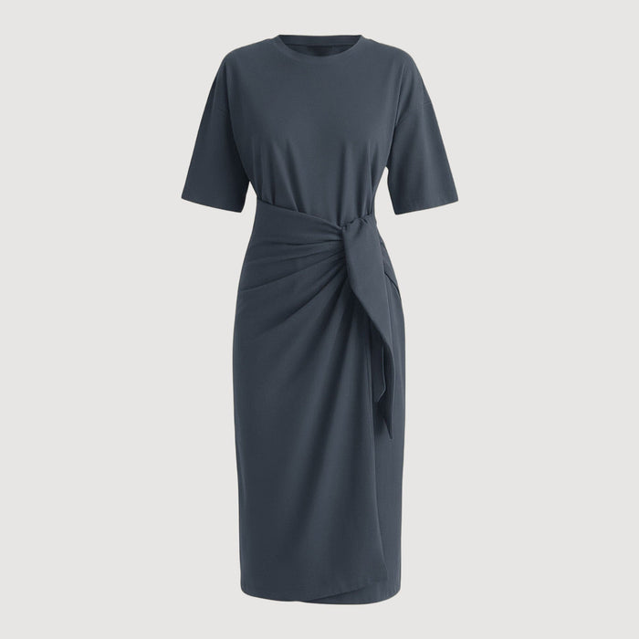 Noa Organic Cotton T-Shirt Wrap Dress (Petite)
