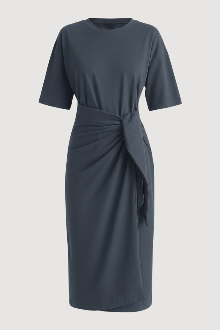 Noa Organic Cotton T-Shirt Wrap Dress (Petite)