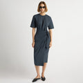 Mali | Noa Organic Cotton T-Shirt Wrap Dress in Size Small