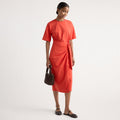 Isilda | Noa Organic Cotton T-Shirt Wrap Dress in Size Extra Small