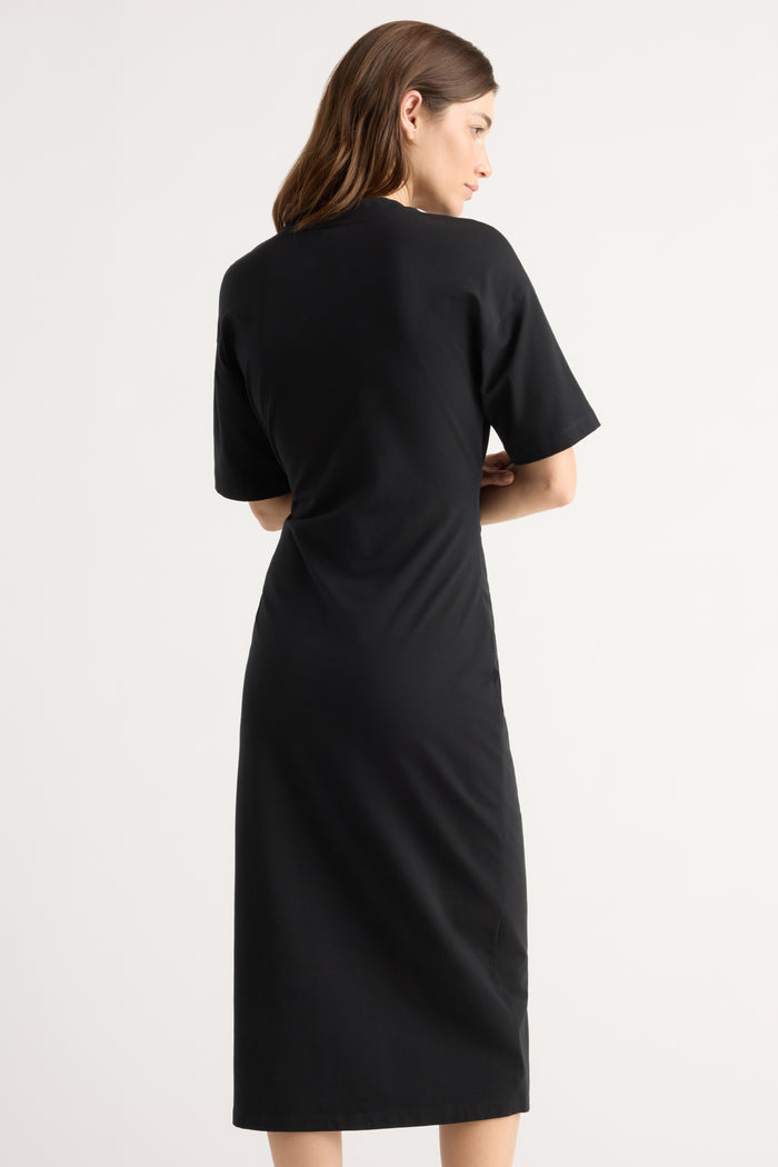 Renée | Noa Organic Cotton T-Shirt Wrap Dress in Size Small