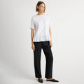 Mali | Nuri Tailored Stretch-Waist Pant in Size Small